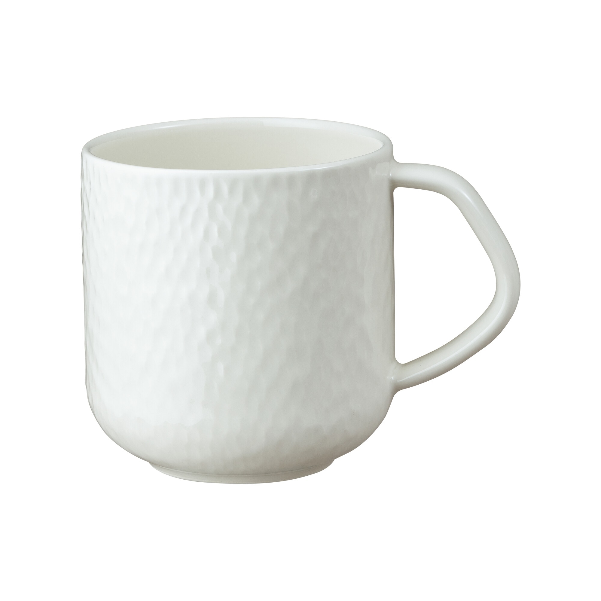 Product photograph of Porcelain Carve White Large Mug from Denby Retail Ltd